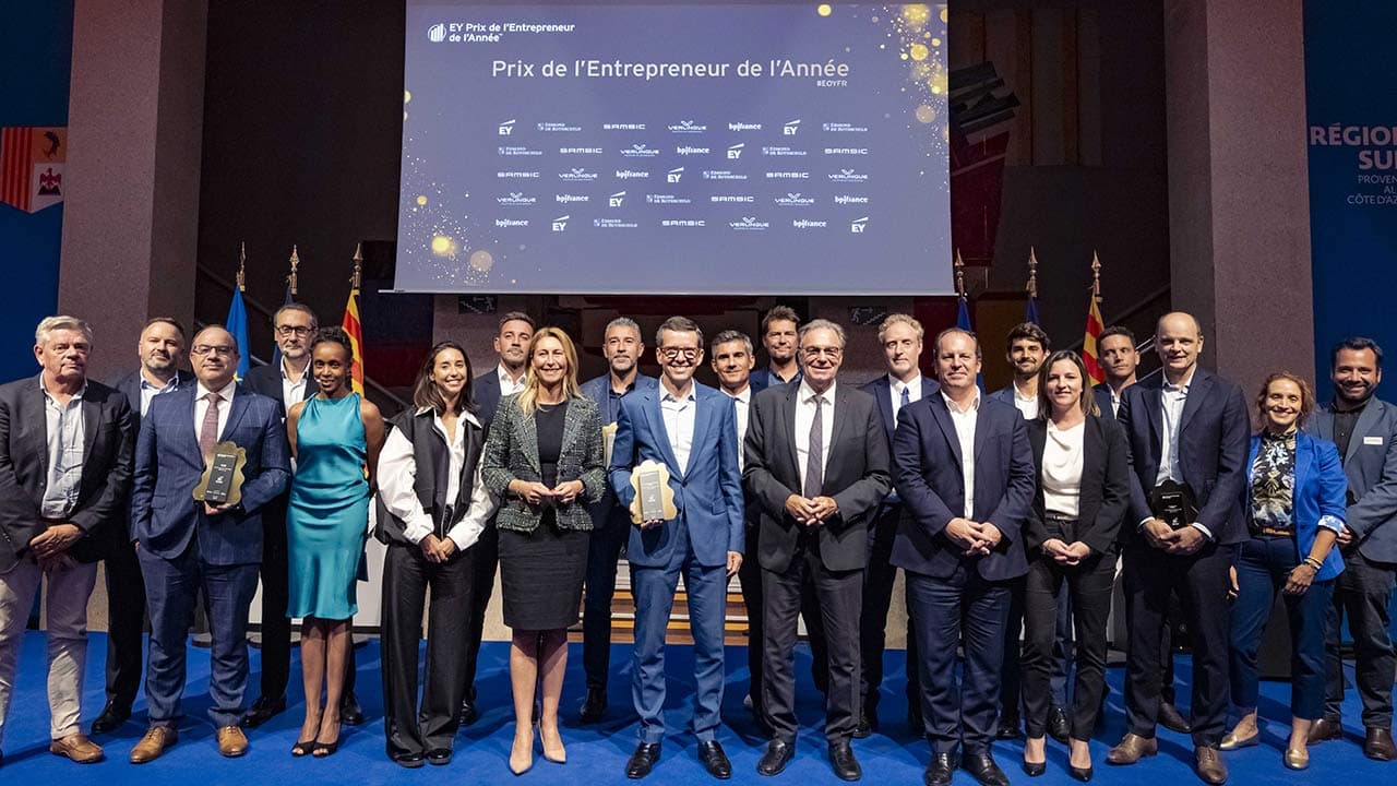 Philippe Maubert et Jérôme Bruhat (Robertet) Entrepreneurs de l’année