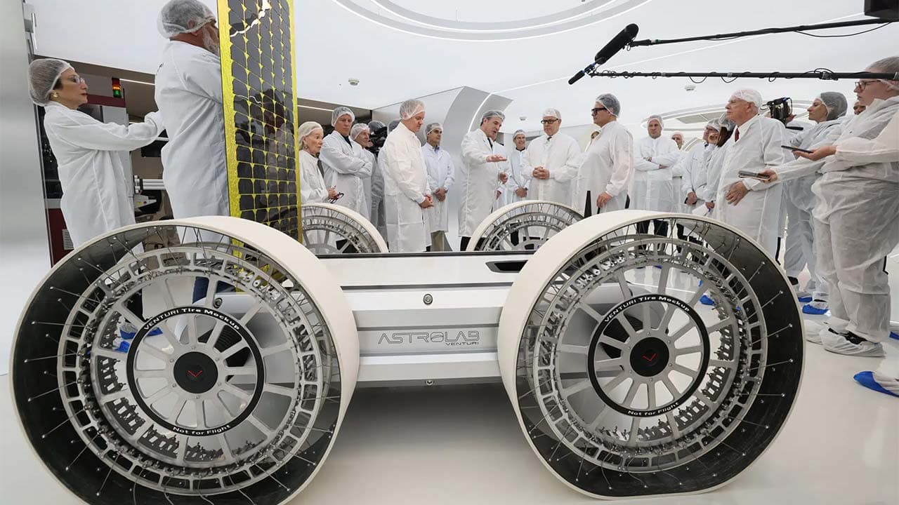 Monaco : FLIP, l’incroyable rover lunaire de Venturi Space