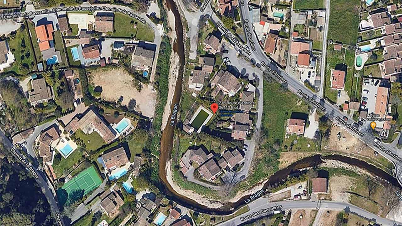 Biot : 4 M€ de travaux pour sécuriser les berges de la Brague