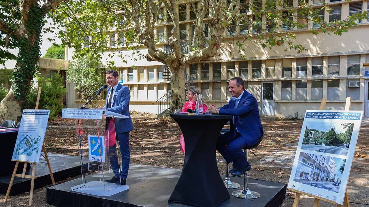 Cannes : la nouvelle école hôtelière Vatel comptera à terme 1.000 élèves