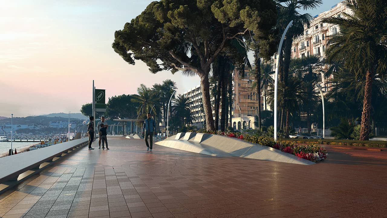 Cannes : la mythique Croisette se met à l'heure du 21ème siècle