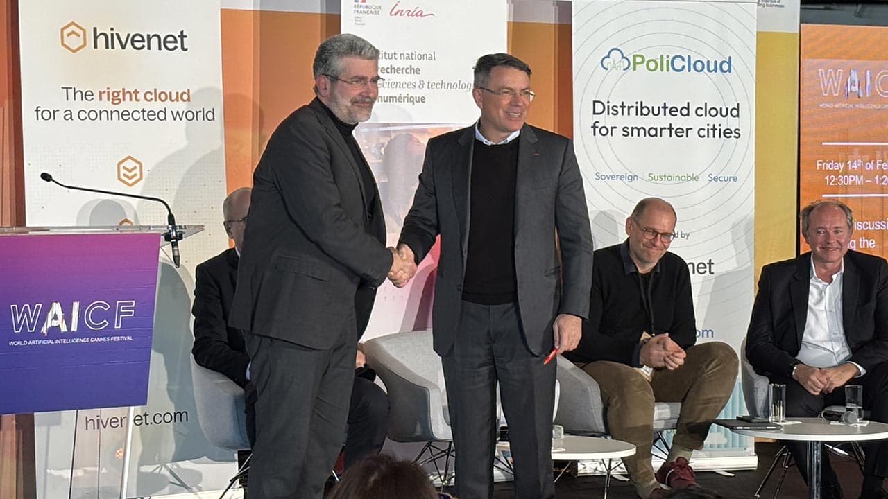 Cannes : Hivenet et Inria renforcent un partenariat exemplaire dans le Cloud