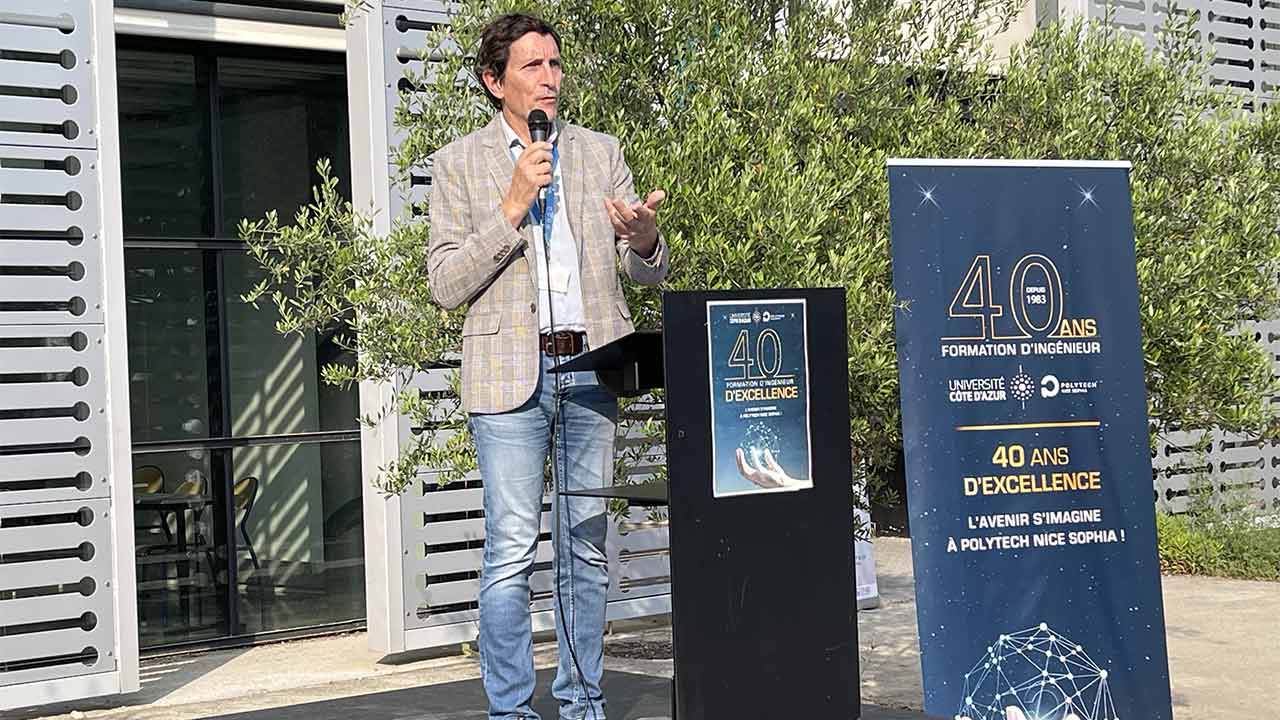 Polytech Nice Sophia : l’innovation au coeur de l’anniversaire des 40 ans