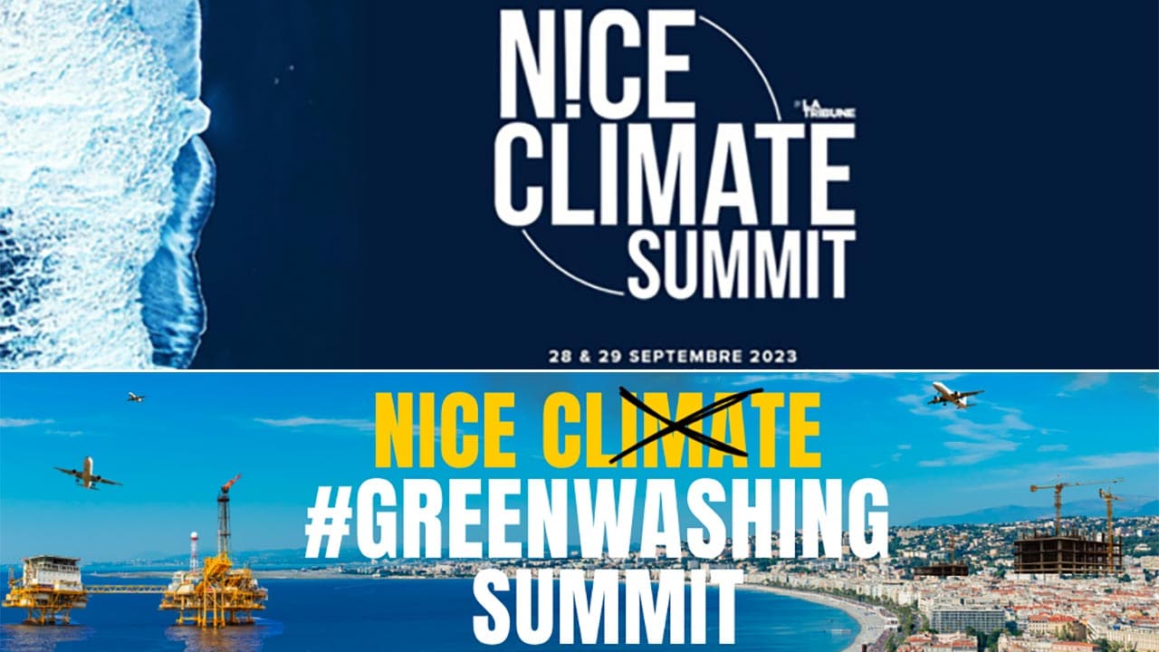Polémiques autour du “Nice Climate Summit” qui s’ouvre ce jeudi