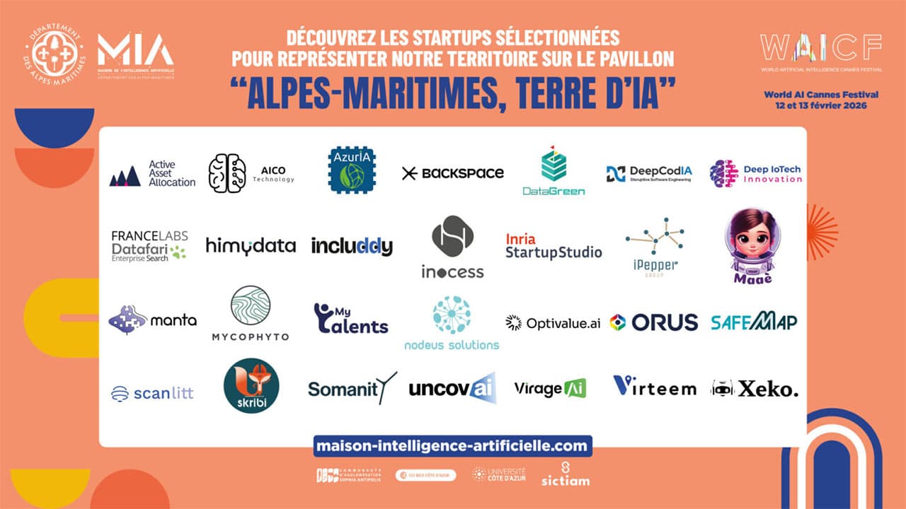 WAICF : 28 startups azuréennes de l’IA sur le pavillon des Alpes-Maritimes