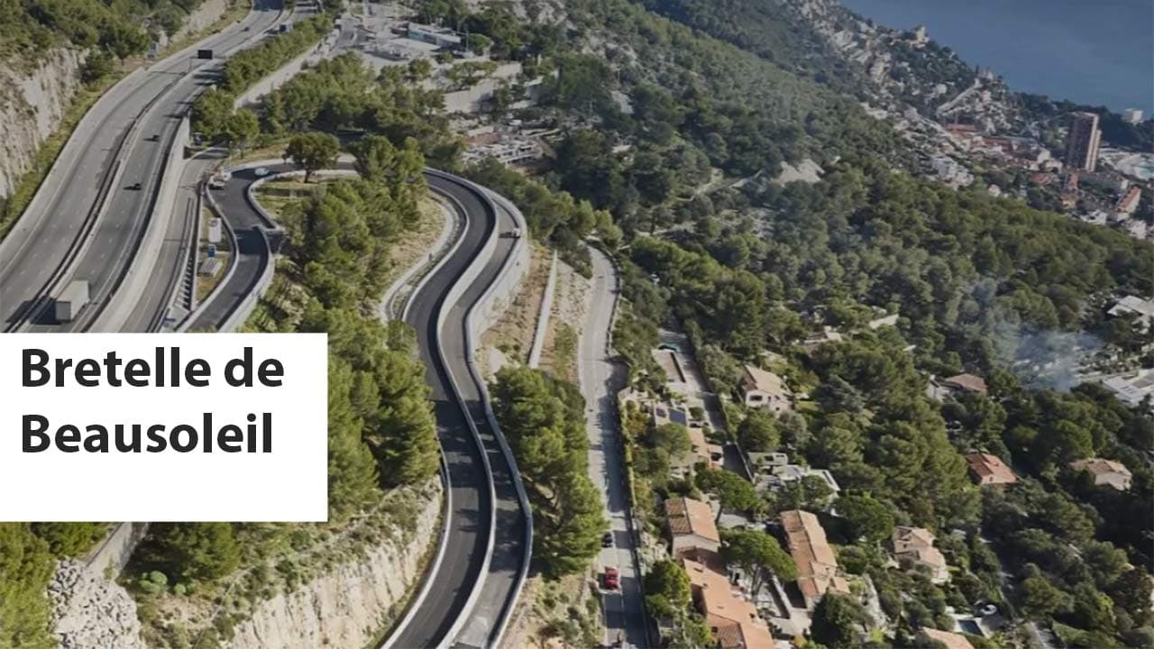 A8 : longtemps attendue, la nouvelle bretelle “Monaco Est” est ouverte